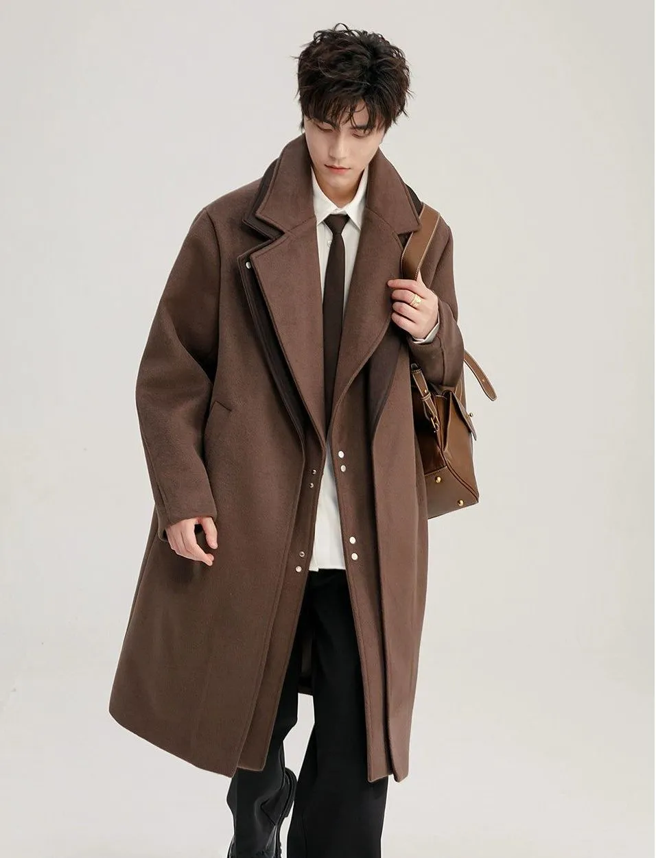 Chuan Layered Minimal Detail Overcoat