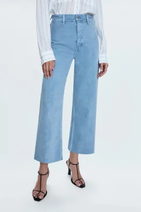 PIS Penny High Rise Wide Leg Jeans in Frost