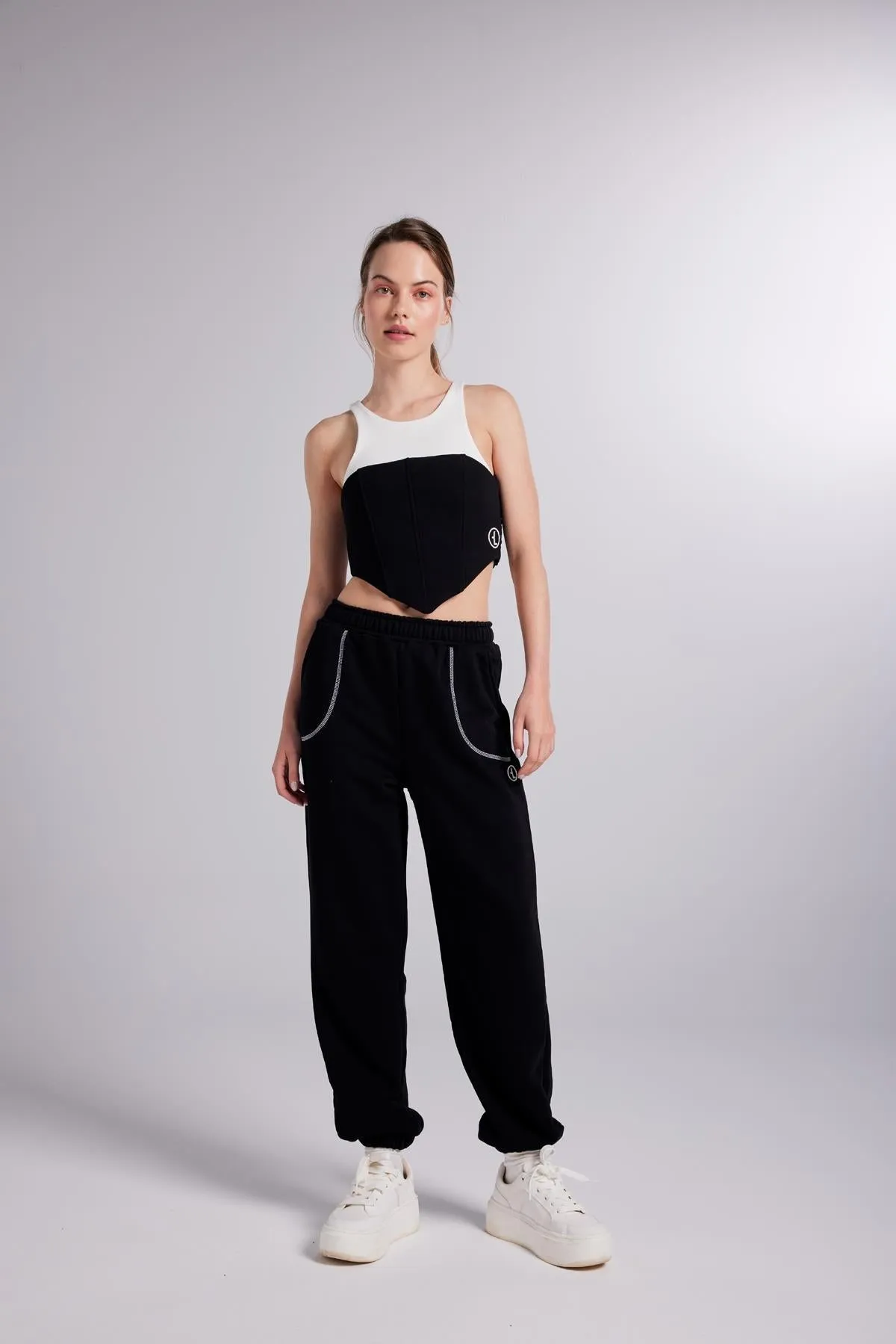 Rhode Elastis Waist Sweatpants Black