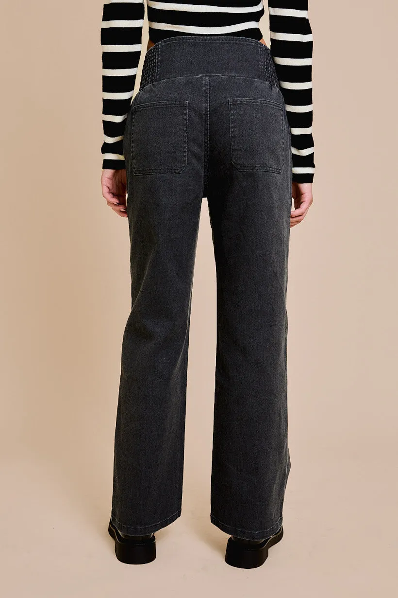Smocked Jeans