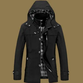 Spring And Autumn New Jacket Men's Trench Coat