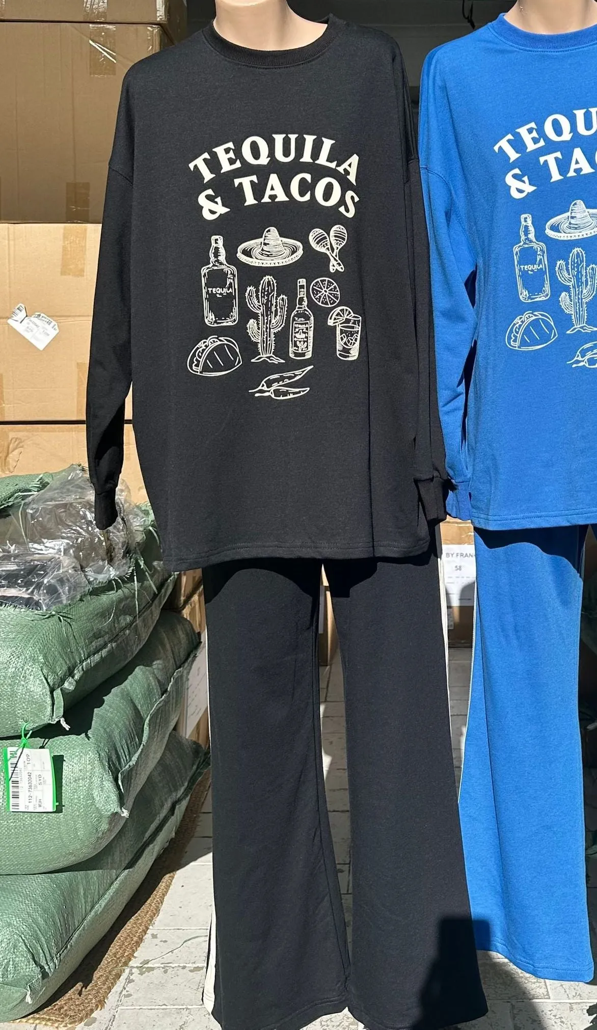 Tequila & Tacos Sweatpant Set
